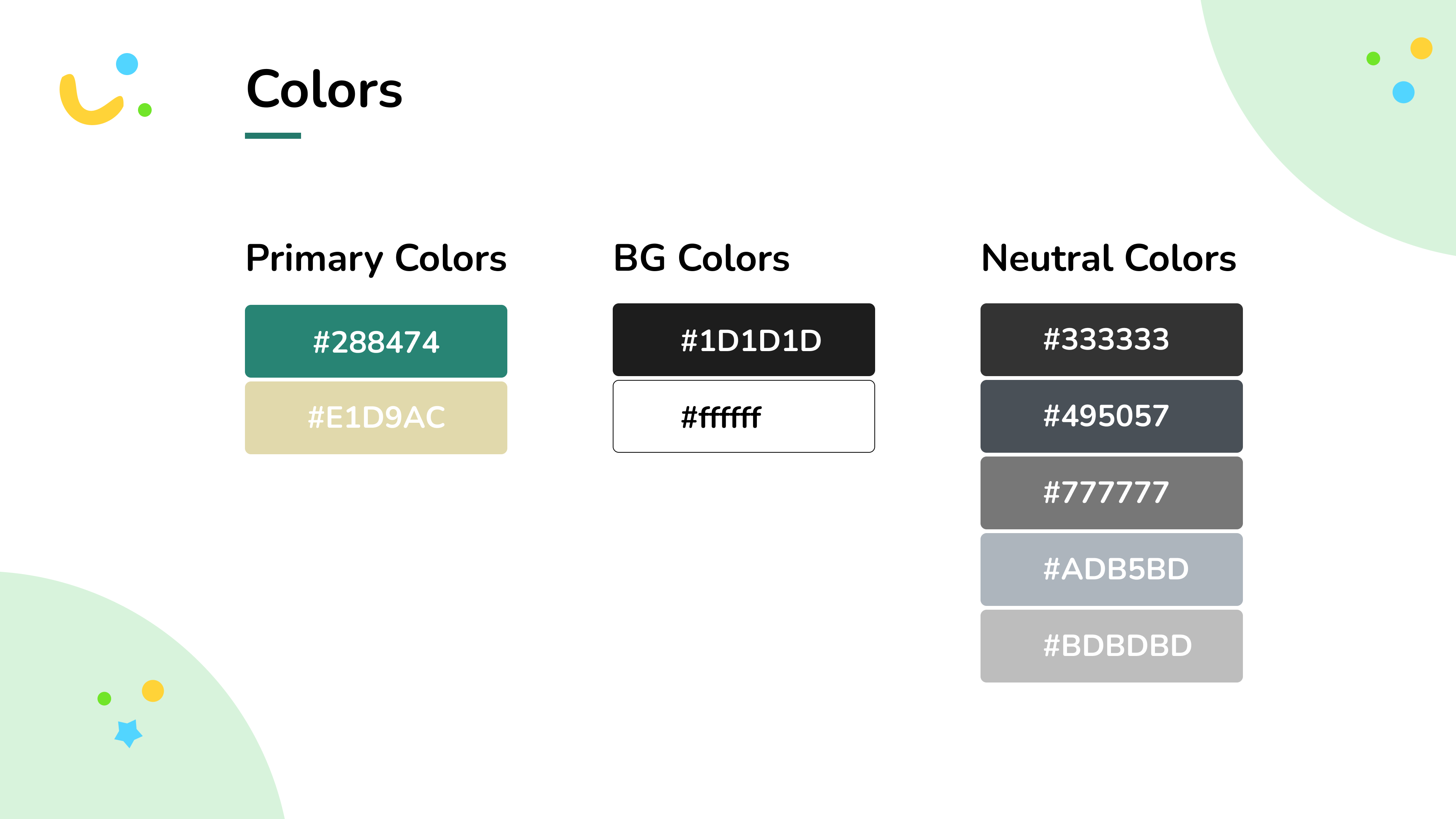 Colors